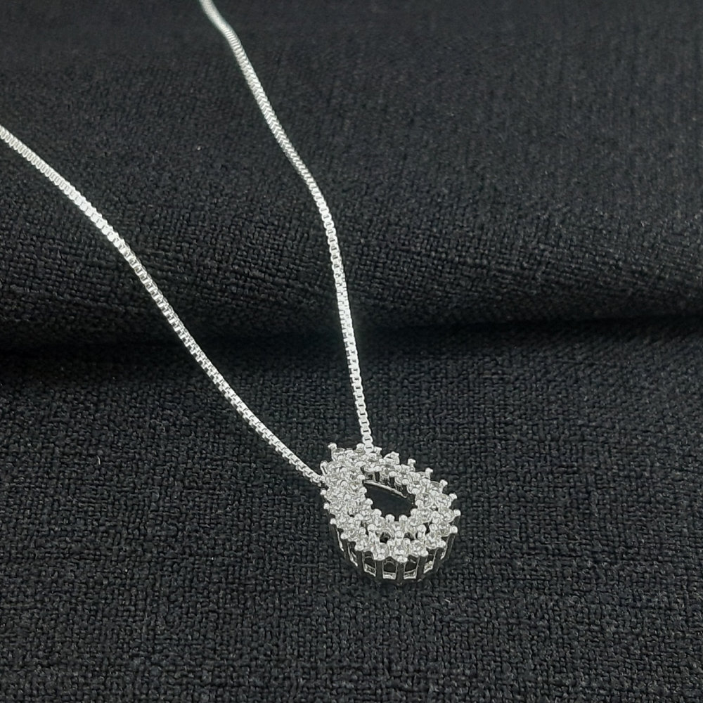 Gargantilha gota cravejada - Imagem 2