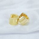 Brinco argola larga lisa