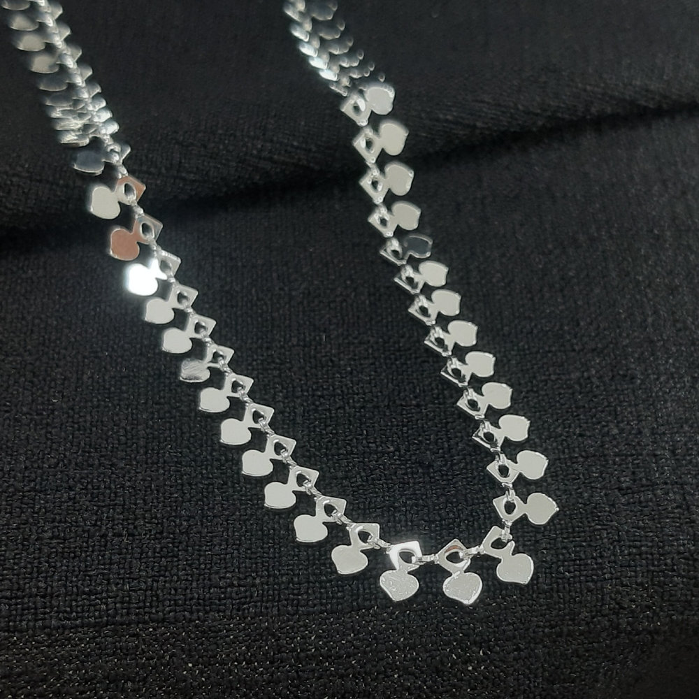 Gargantilha choker elos chapedo estilo coração