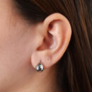 Brinco estilo gota lisa