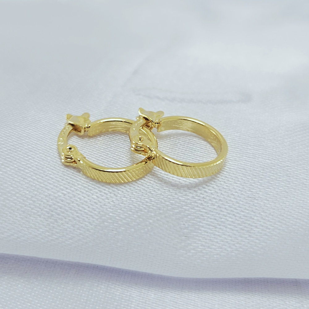 Argolinha antialérgica detalhado fosco – IVOPITA