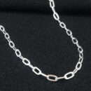 Cordão masculino elos oval liso