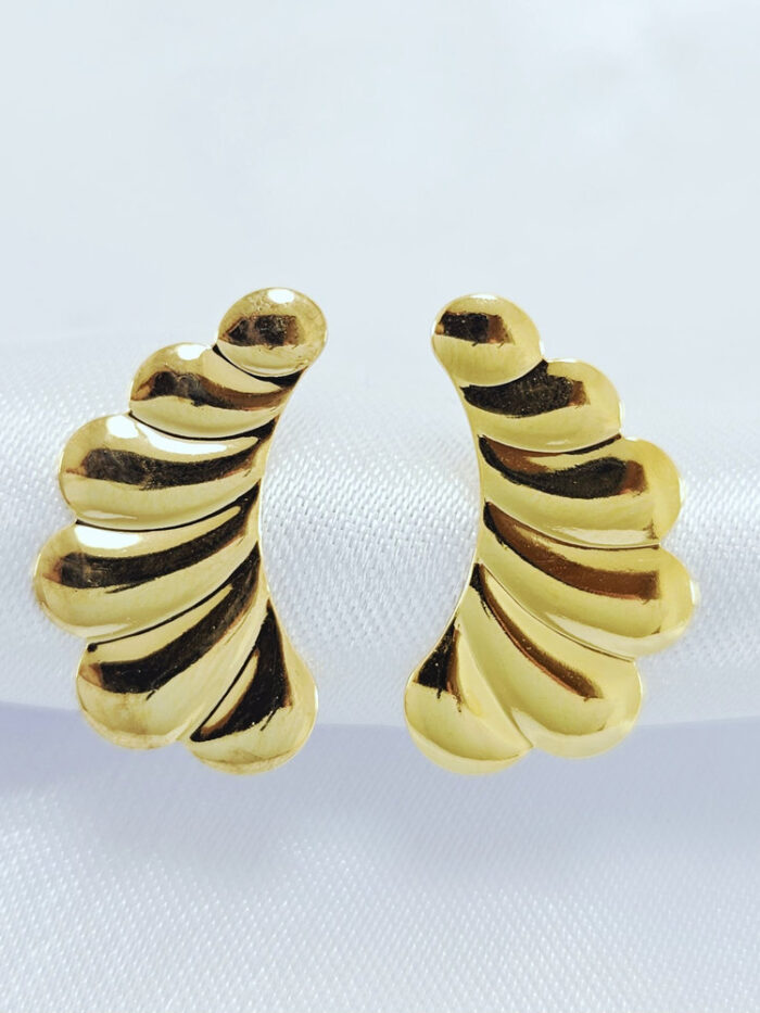 Brinco flor orgânico