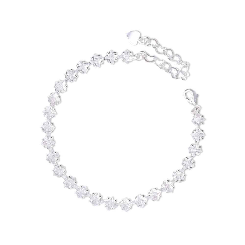 PULSEIRA FOLHEADO A PRATA - 1000 x 1000 px